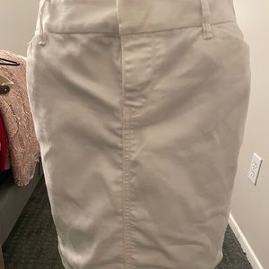 Old Navy white denim skirt